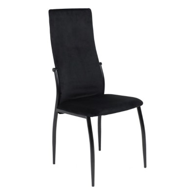 Стул DENVER, черный велюр HLR-66/черный